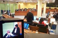 Courtroom 3 in session.
